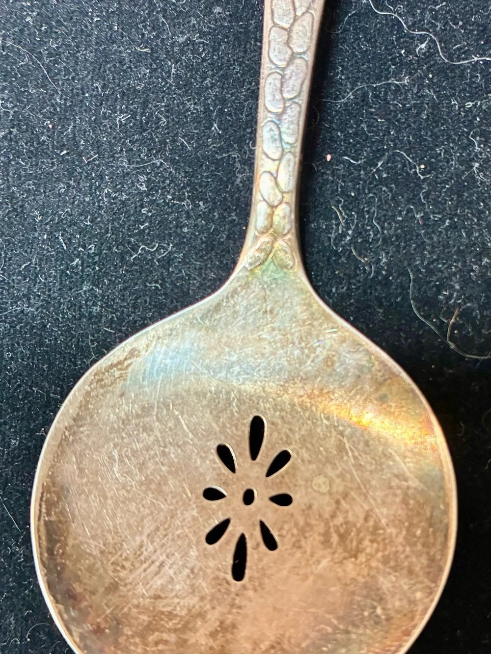 Vintage Planters Peanut Silver plate Metal -Themed Collectible Spoon by Carlton